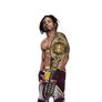Wes Lee WWE 2K24 Render (Intercontinental Champ)