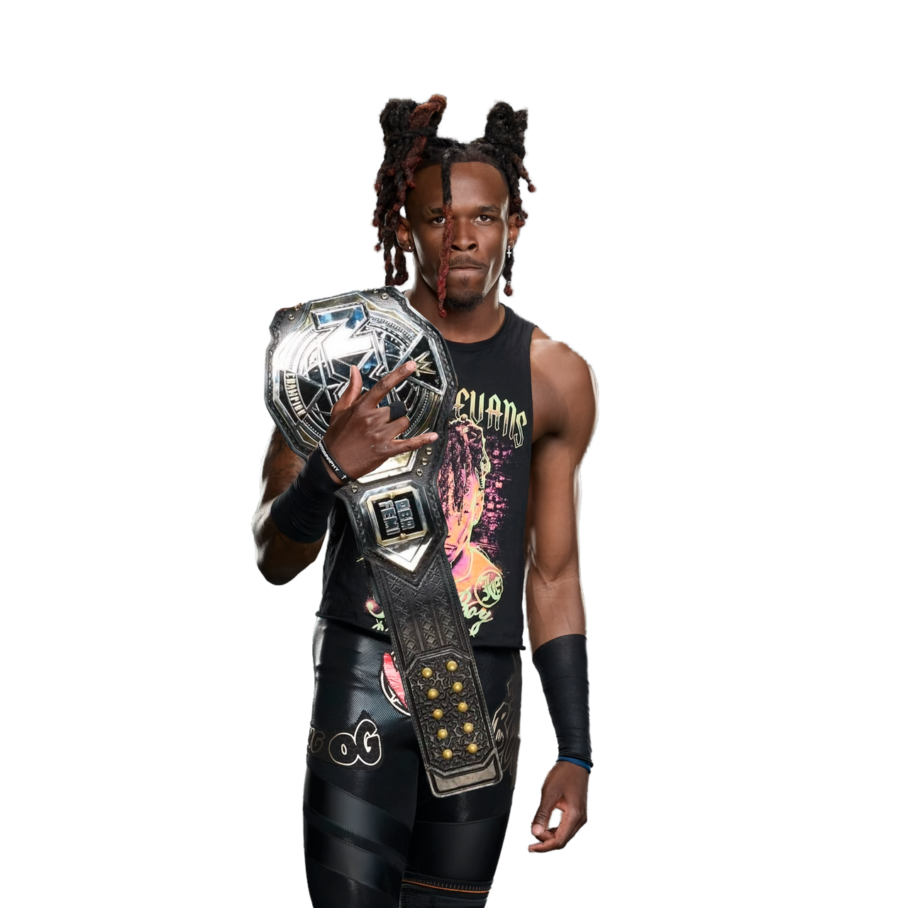 Je Von Evans WWE 2K25 Render (NXT Champion) by WWE2KRenders on DeviantArt