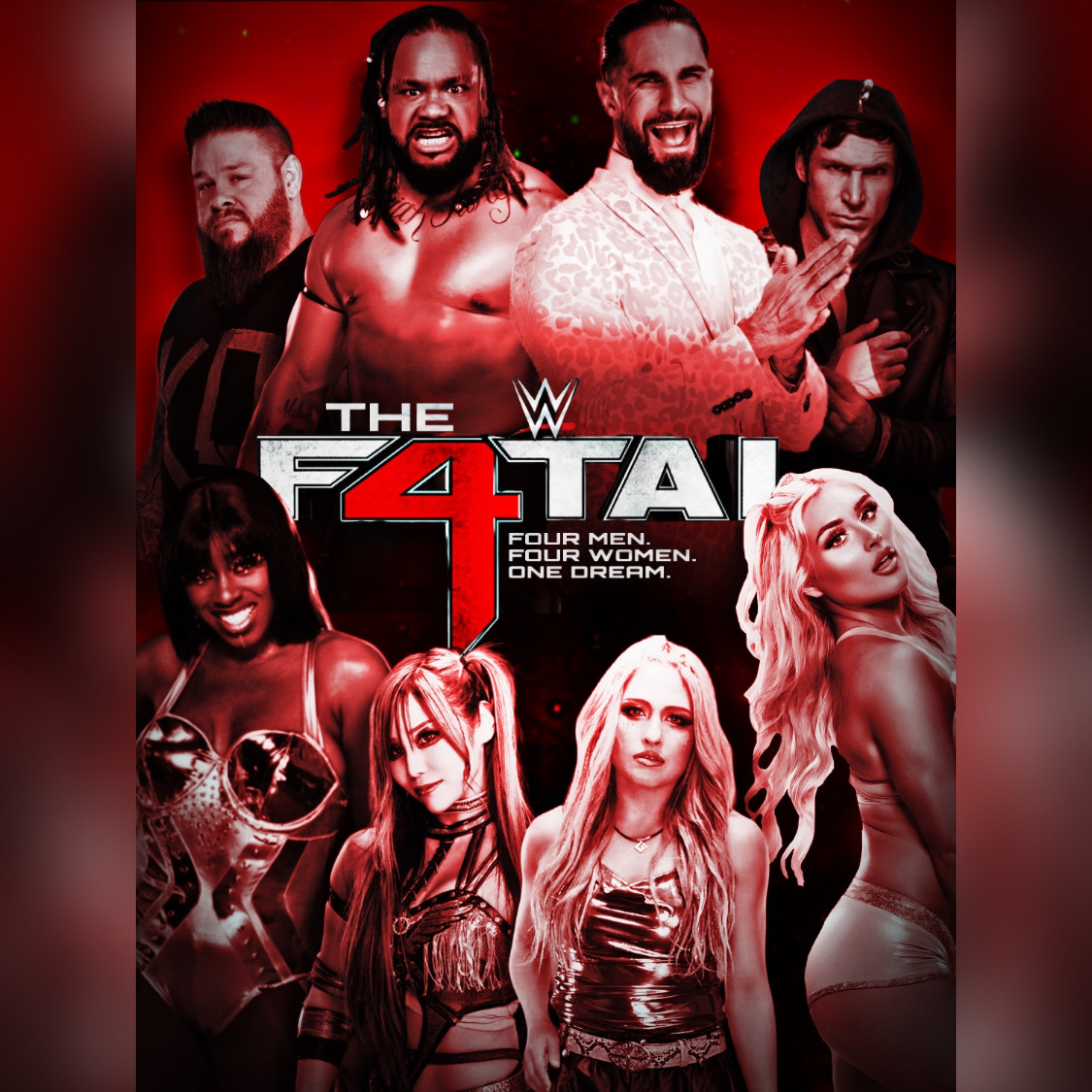 Fatal Four Rythms The Fatal 4 Concept Poster by WWE2KRenders on DeviantArt