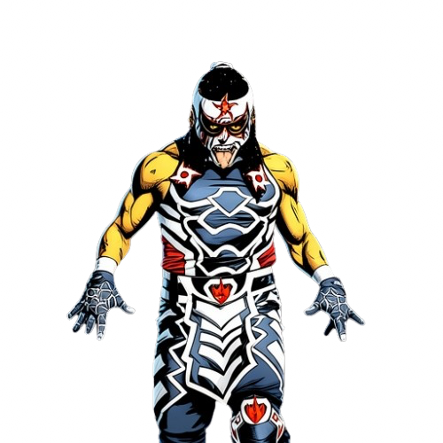 Rendered Comic Style Character Penta WWE 2K25 Render (Comic Book Style) by WWE2KRenders on DeviantArt