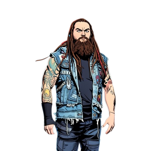 Rendered Comic Style Character Bray Wyatt WWE 2K25 Render (Comic Book Style) by WWE2KRenders on DeviantArt