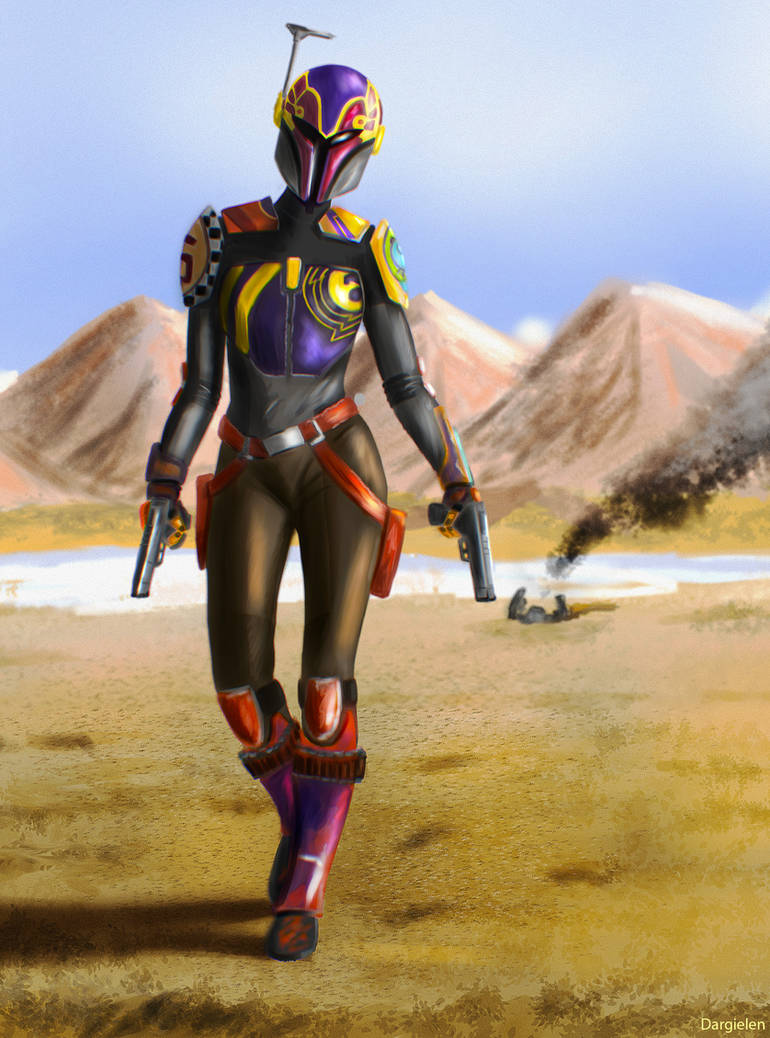 Sabine Robotization Deviantart Sabine Wren by Dargielen on DeviantArt