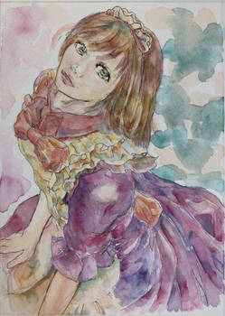 Watercolor maid