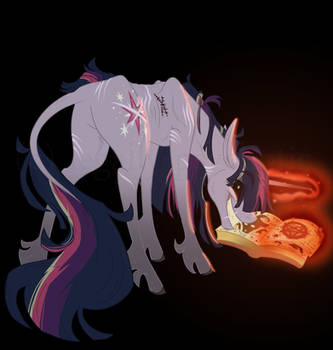 Creepy Ponies :PRINCESS OF DAMNATION: by cranberry--zombie