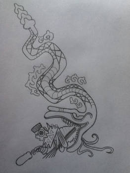 cloud serpent and toltec warrior
