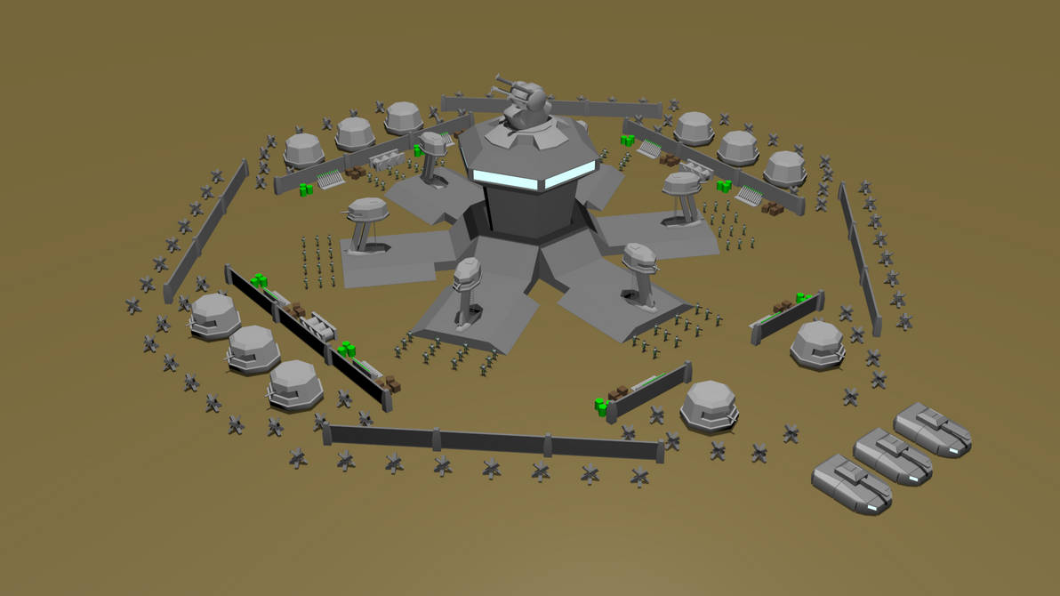 Modular Outpost 1 by Davelogn613 on DeviantArt
