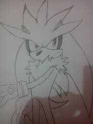 Silver The Hedgehog by DeltaHatake