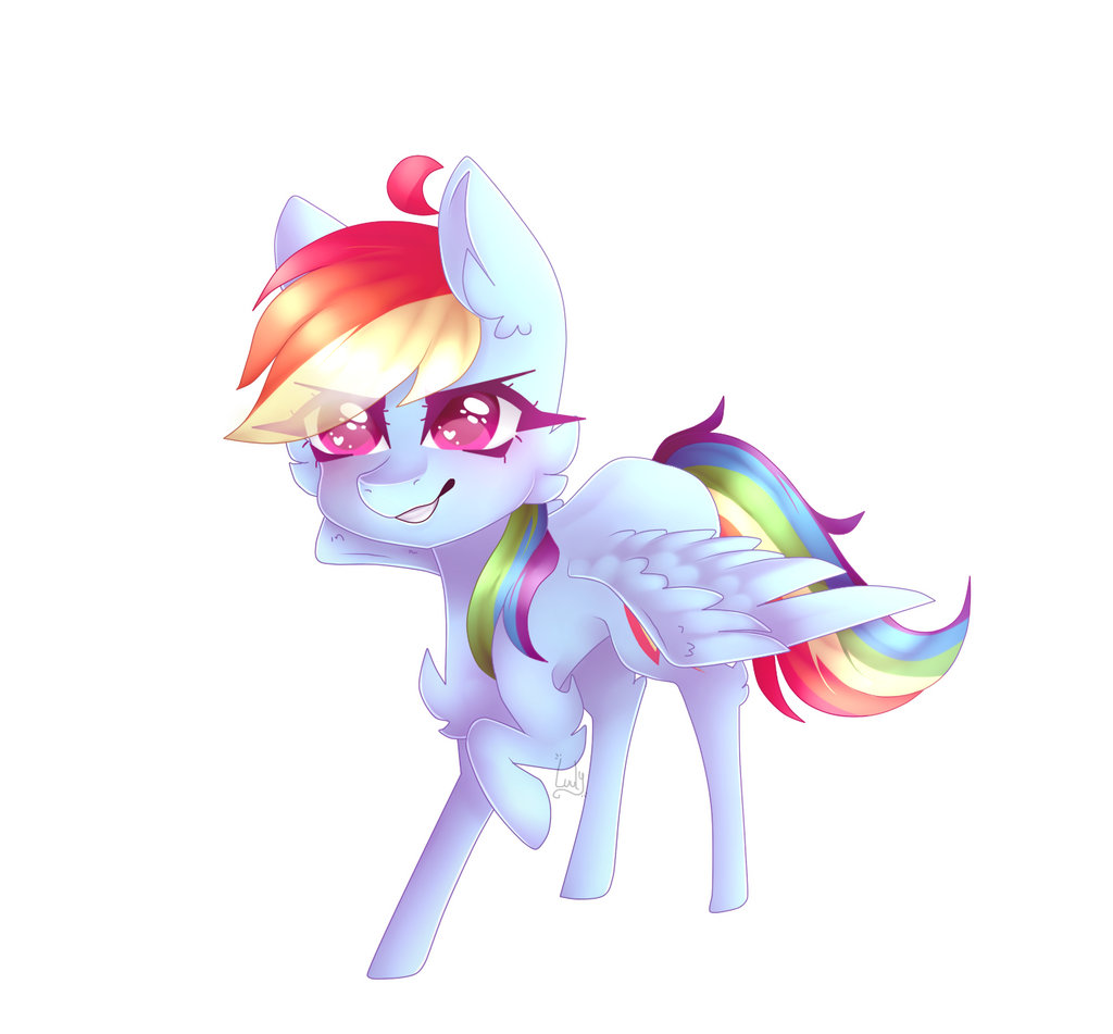 [MLP] Chibi rainbow dash