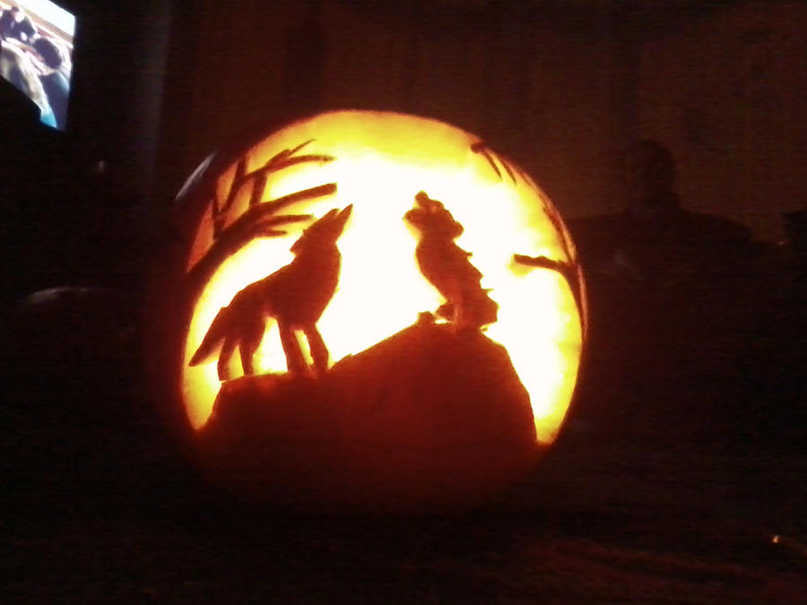 Wolves Pumpkins the wolves pumpkin by prettyeyedjade on DeviantArt