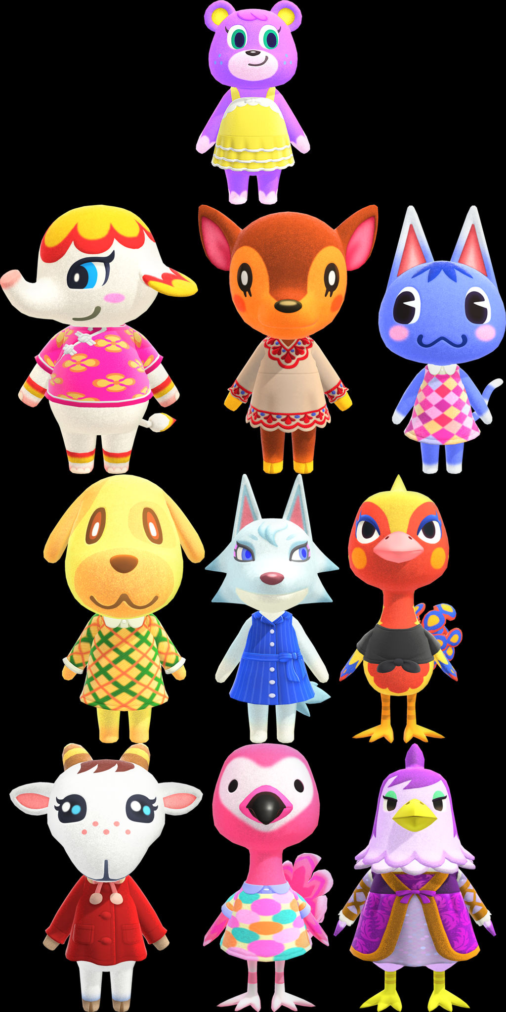 My Animal Crossing New Horizons Villagers by Elsie1234 on DeviantArt
