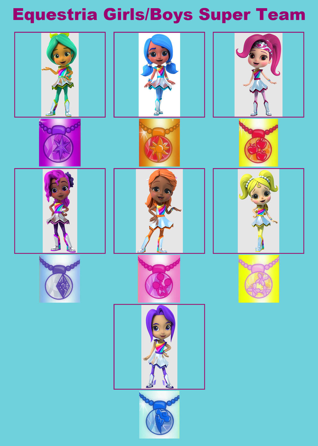 Rainbow Rangers EG Super Team by Elsie1234 on DeviantArt