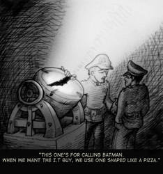 Batman Light, IT Guy Light by sethness