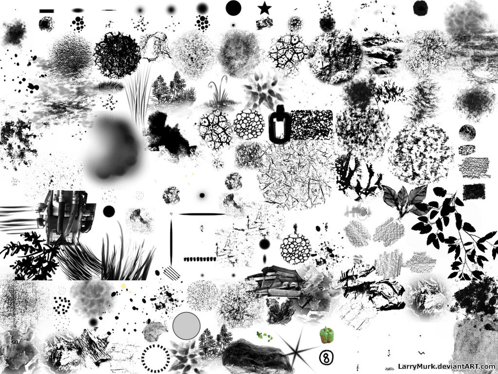 GIMP Brushes Reference Chart Sheet and Tutorial by larrymurk on DeviantArt