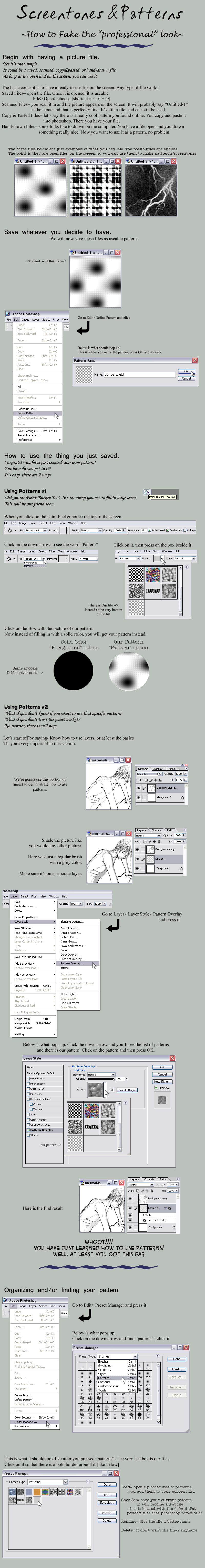 How to Fake Screentones v2