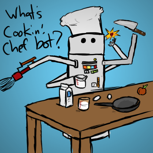 Chef Bot Dnd chef Bot by shawnisboring on DeviantArt