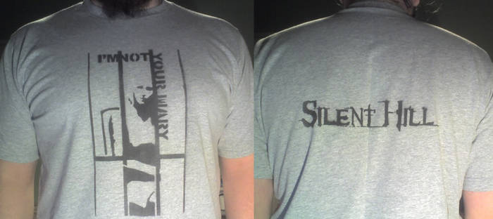 Silent Hill Stencil t-shirt