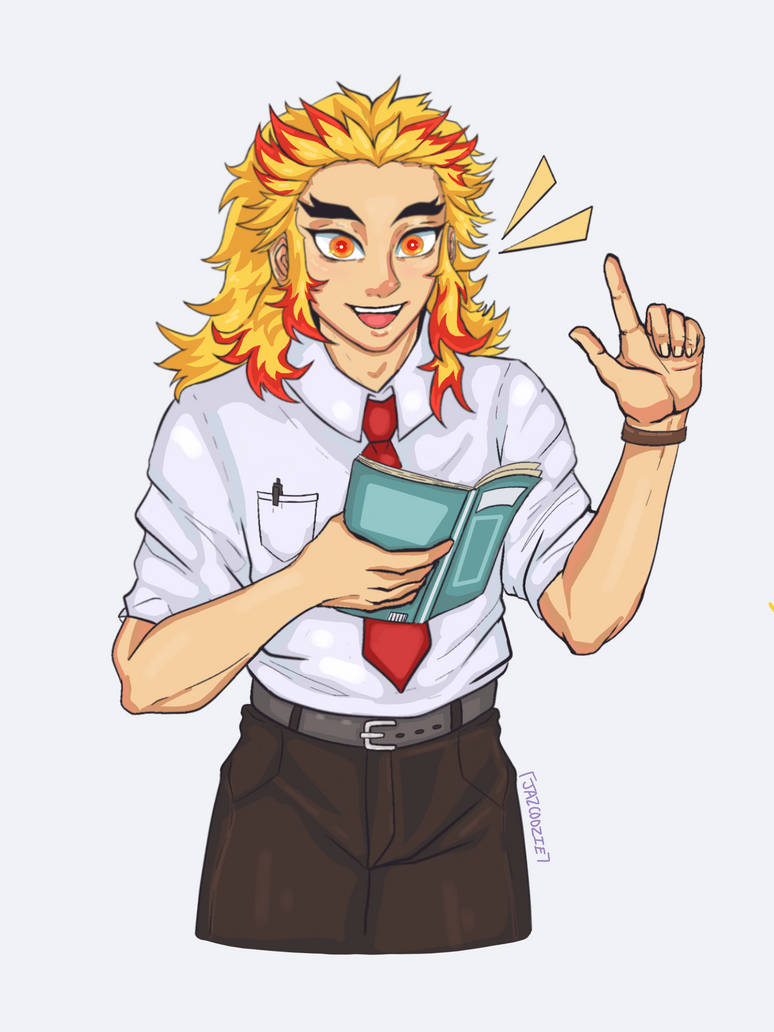 Teacher Rengoku Kyojuro by Jazcoozie on DeviantArt