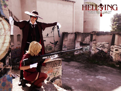 Alucard and Seras Victoria Cosplay