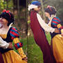 Snow white and Prince Florian Dancing