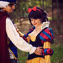 Prince Florian and Snowwhite Dancing