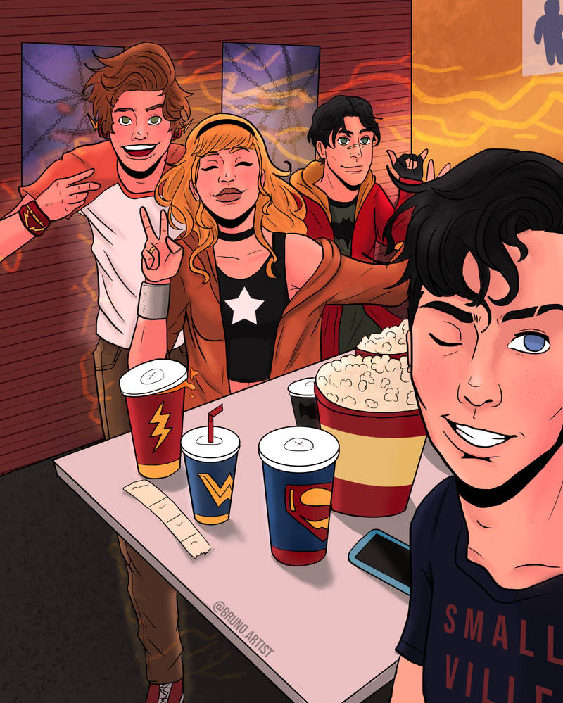 Young Justice (Movie Night) by BrunoArtist1581 on DeviantArt