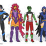 Teen Titans - Redesigns
