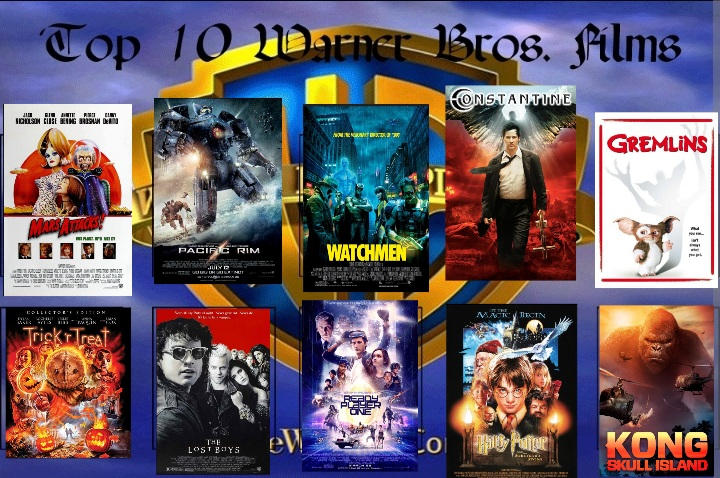 Top 10 Warner Bros Films by ThePurgatorian on DeviantArt