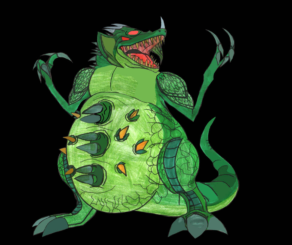 Kraid Inflated Kraid, Redesign by Neotroid12 on DeviantArt