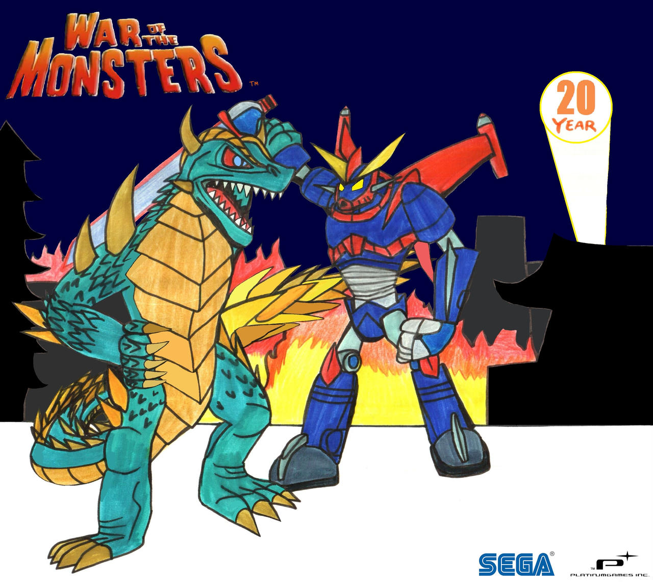 War of the Monsters, the 20th by Neotroid12 on DeviantArt