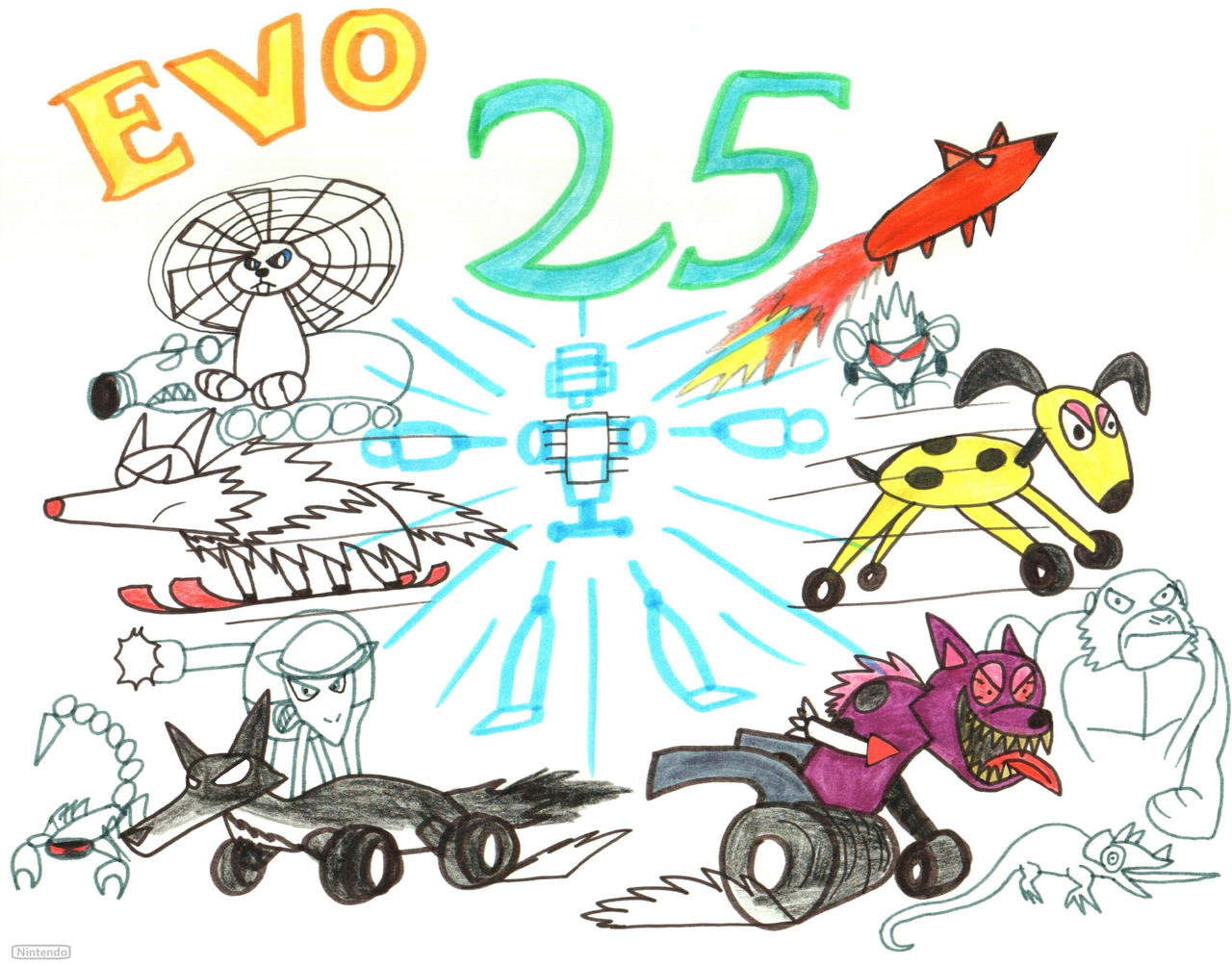 Evov Deviantart Evo, 25 Years by Neotroid12 on DeviantArt