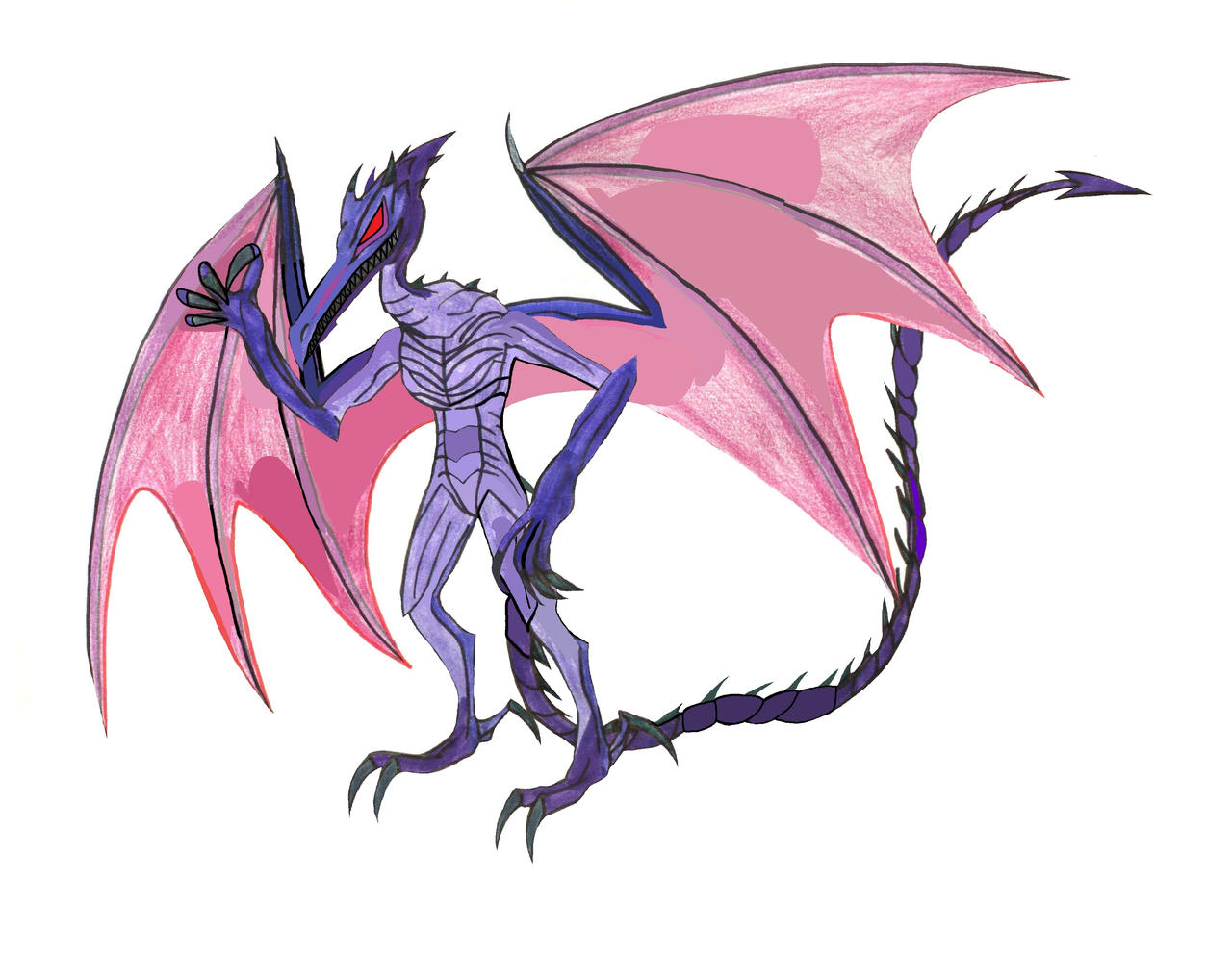 Ridley, Redesigned by Neotroid12 on DeviantArt