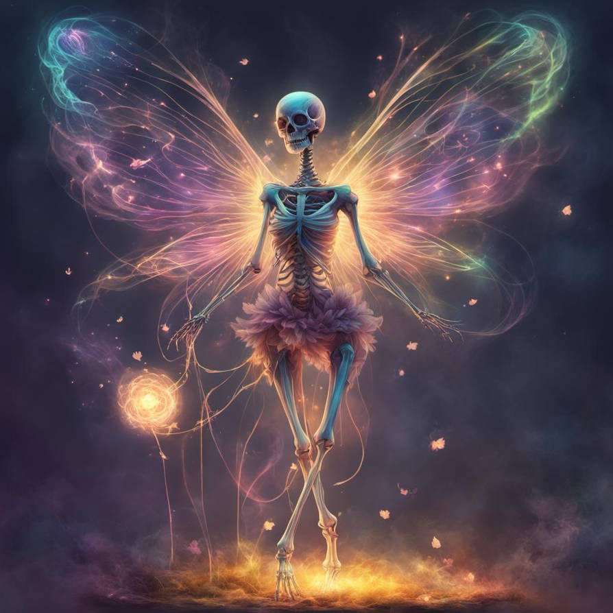 Faeries Body Full Body Fairy Illustration, Fairy Skeleton Diagr by ruha2364 on ...