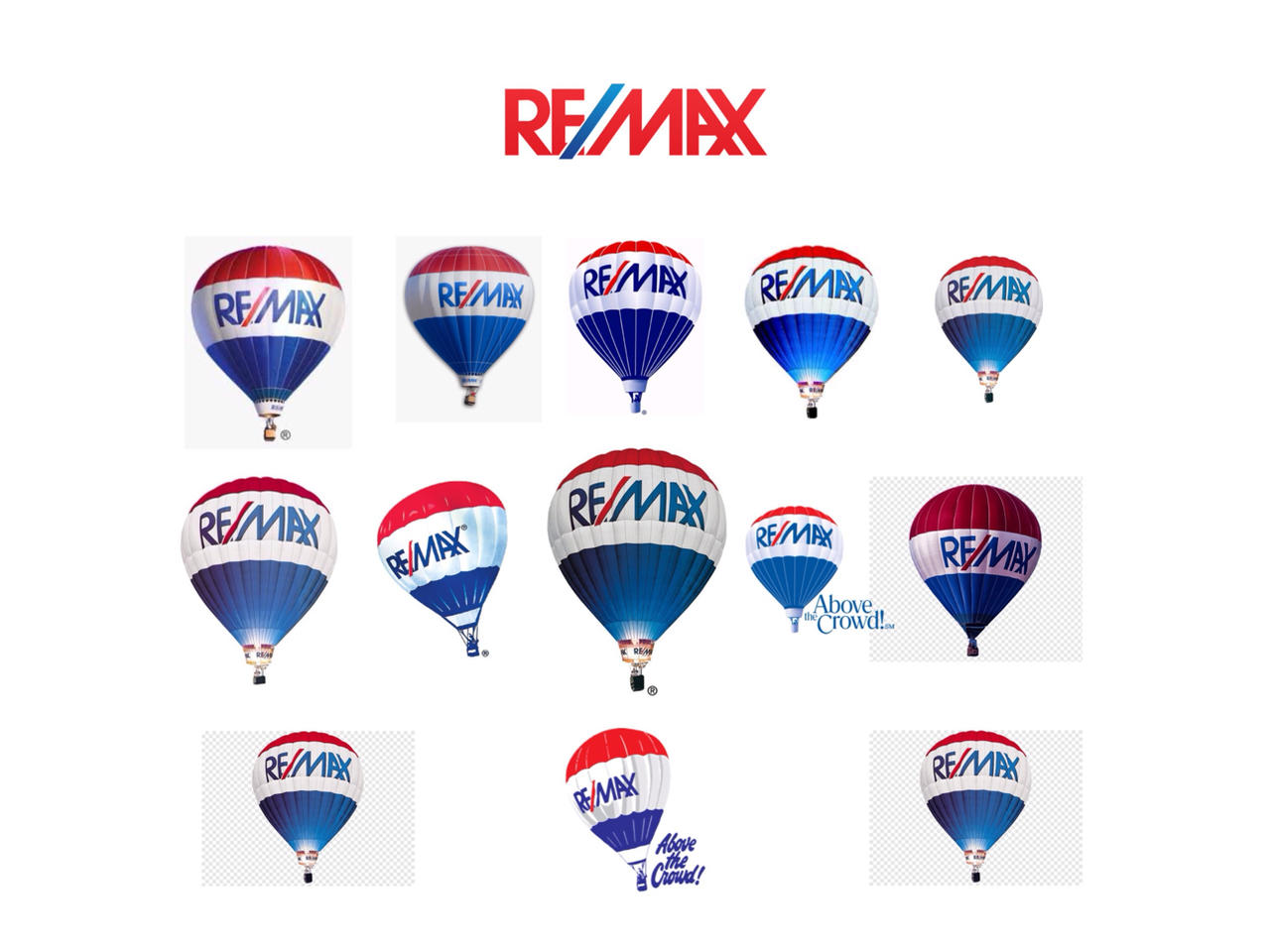 Remax Balloon Logo 4 – RE/MAX Blue – Writable Key Tag – Studio 4