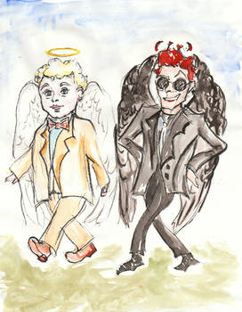 Good Omens Azi Crowley