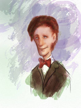 Doctor Who - Matt Smith - iPad painting