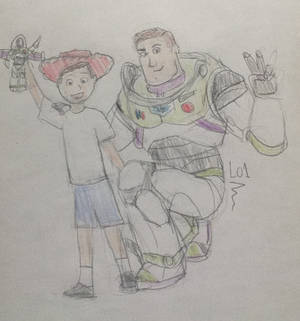 Meeting Buzz Lightyear