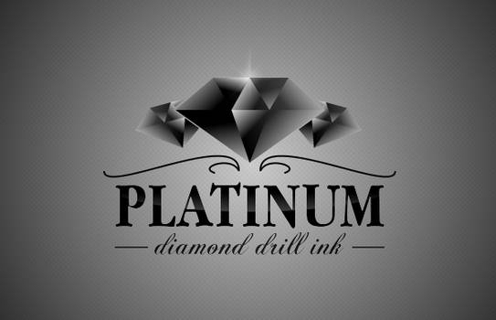 Platinum - Diamond Drill Ink