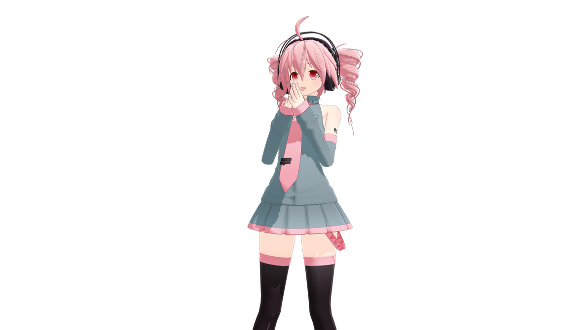 Teto Model MMD Nari Kasane Teto model dl by Ramos0984 on DeviantArt