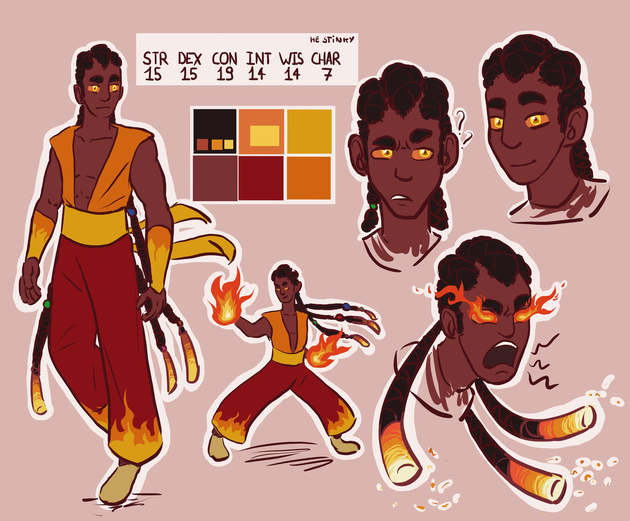 Reference sheet for ArtFight!!! by bigchachou010805 on DeviantArt