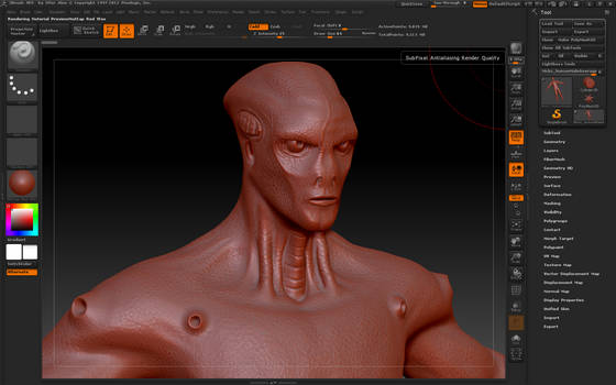 First Zbrush Creature (WIP)