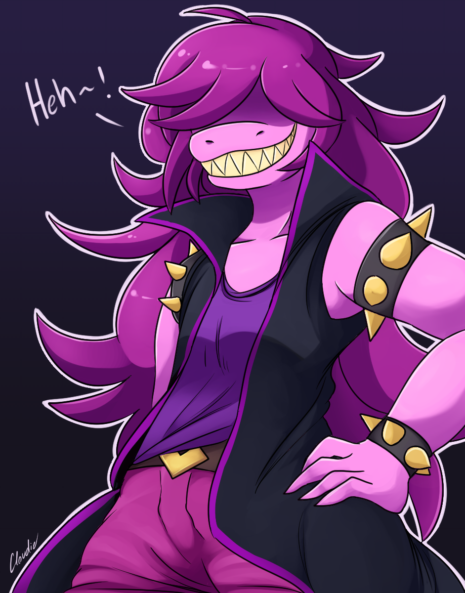 Deltarune ~ Susie by LittleCloudie on DeviantArt