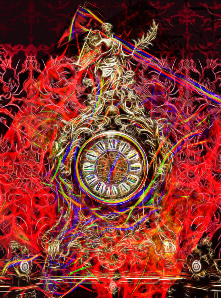 Golden Clock by Ambipath on DeviantArt