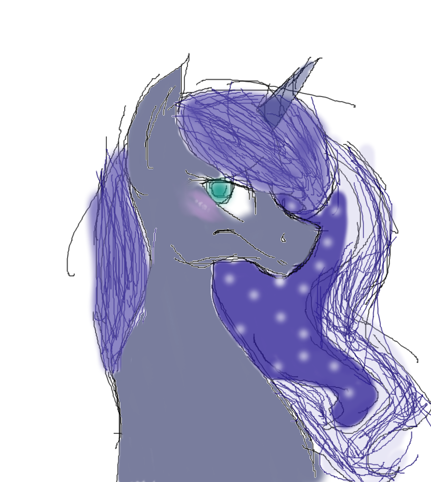 Sketchy Luna