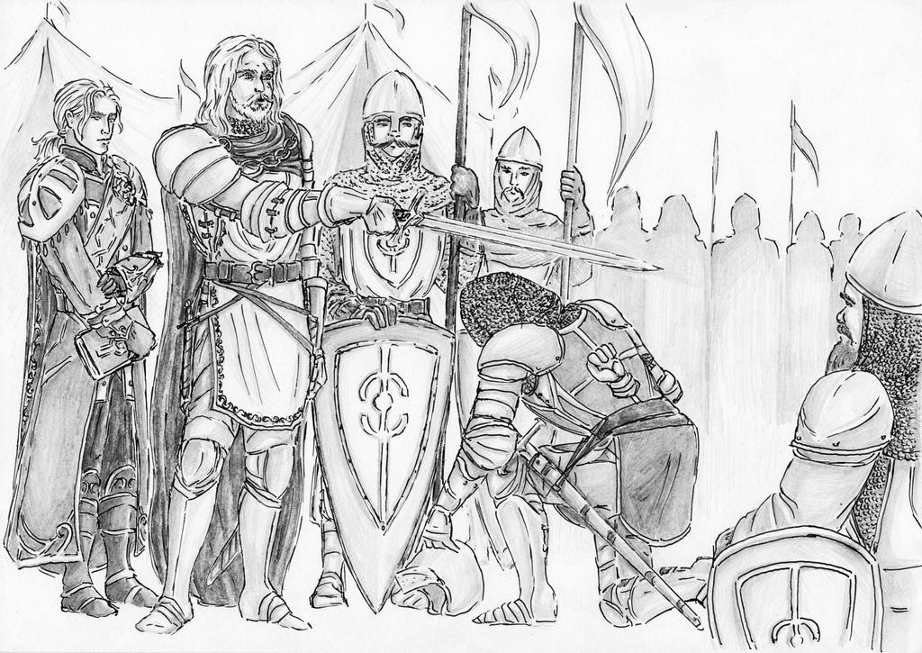 The Knighting Ceremony by ayenor on DeviantArt