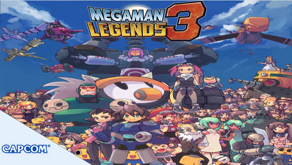 Mega Man Legends 3 Custom Front Cover By DCM17 On DeviantArt