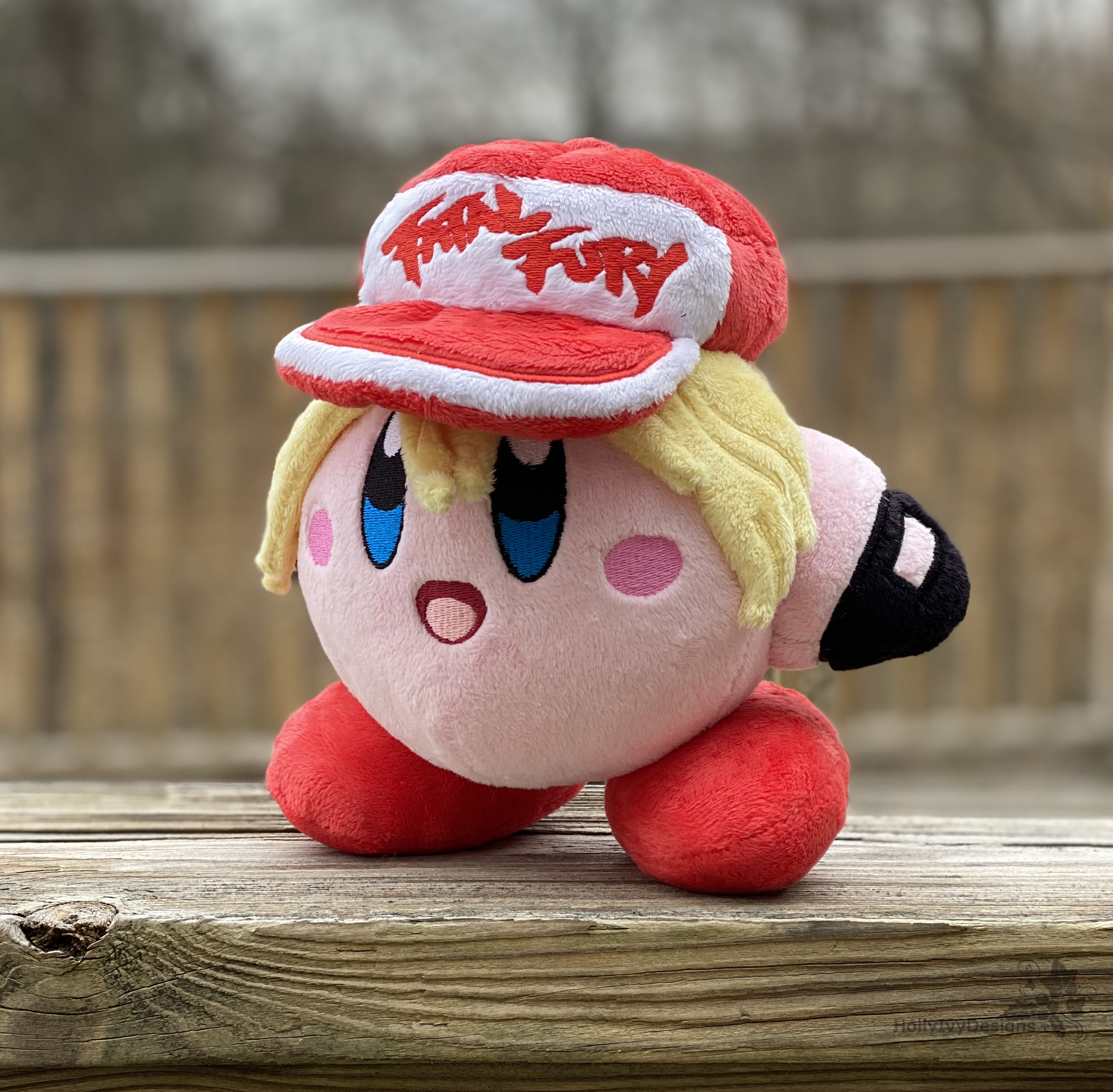 Kirby as Terry Bogard by HollyIvyDesigns on DeviantArt