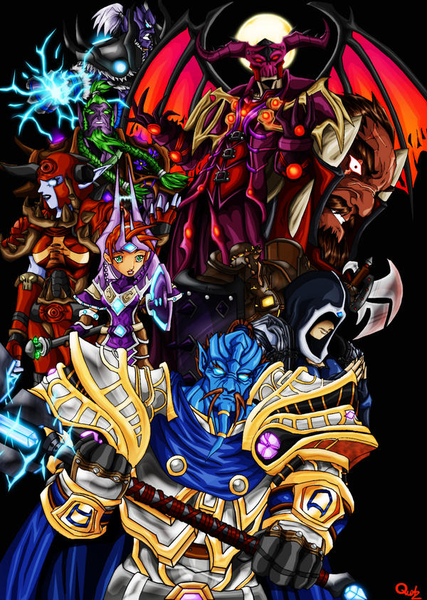 WoW BC Collage By Quetza On DeviantArt wow-bc-collage-by-quetza-on-deviantart