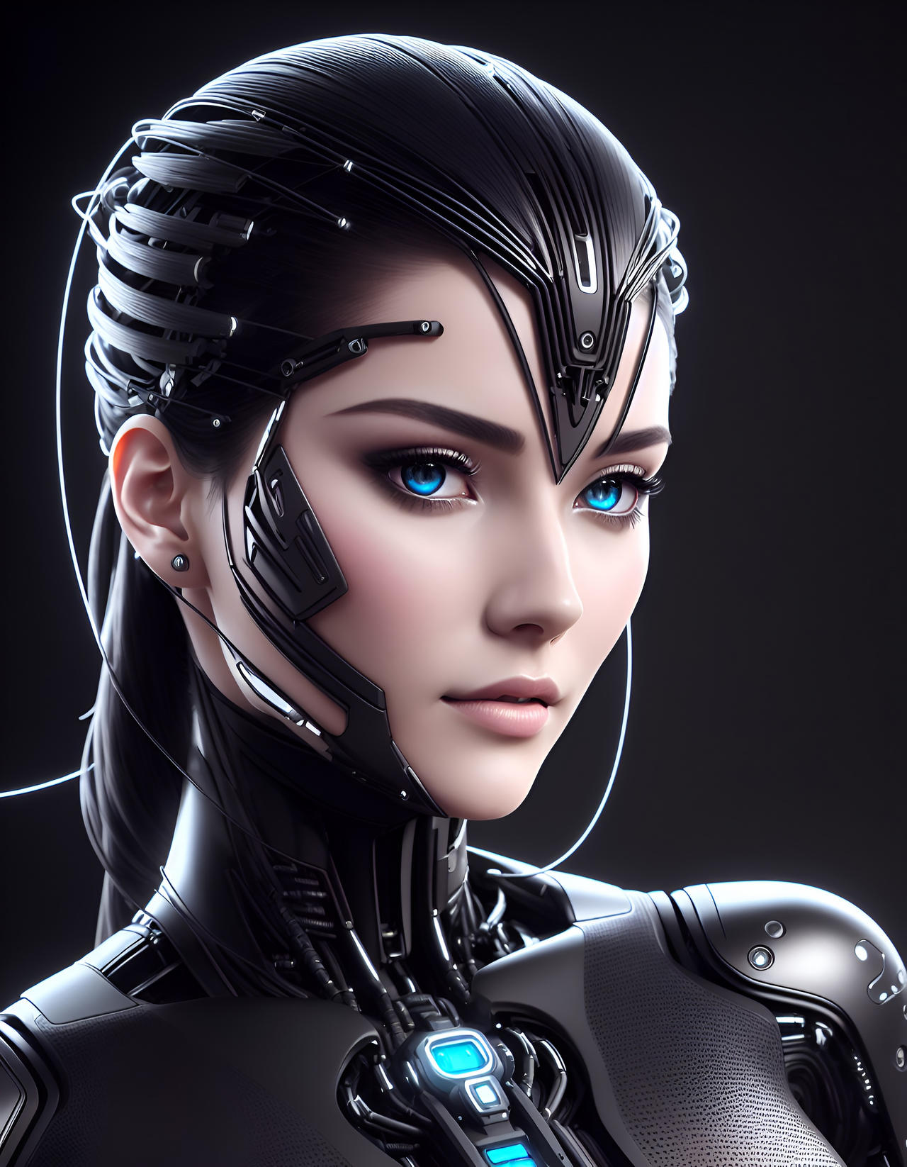 Android Lady Android Woman A.I by reverton on DeviantArt