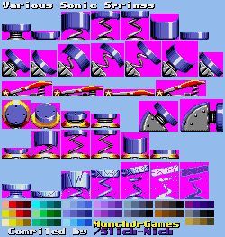 Springs n' Things (Sonic the Hedgehog Springs) by MunchJrGames on ...