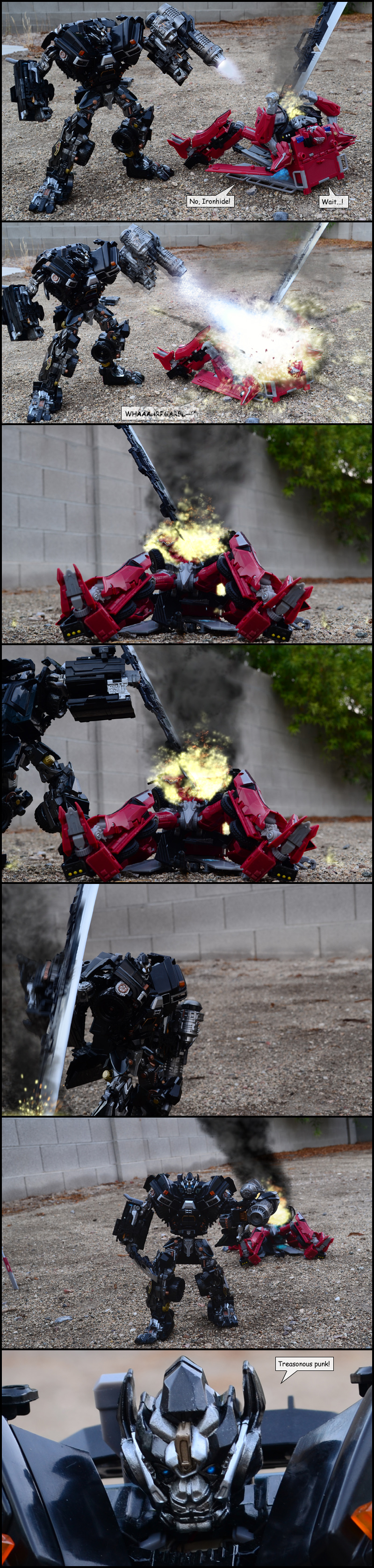 Ironhide vs Sentinel Prime pt3